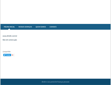 Tablet Screenshot of dindin.com.br